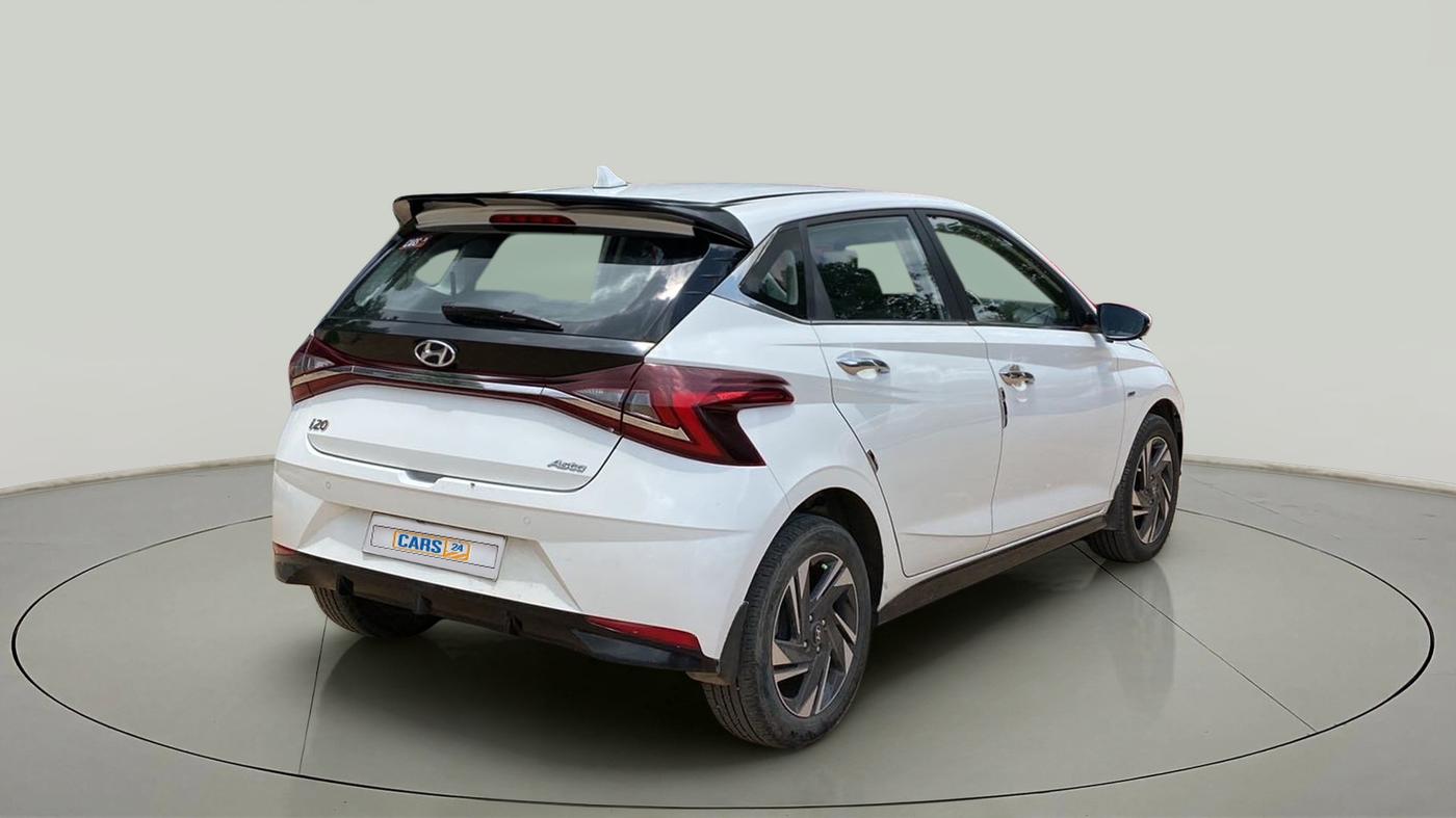 2021 Hyundai NEW I20 Asta 1.0 GDI Turbo IMT, Petrol, Manual, 27,958 km, Right Back Diagonal