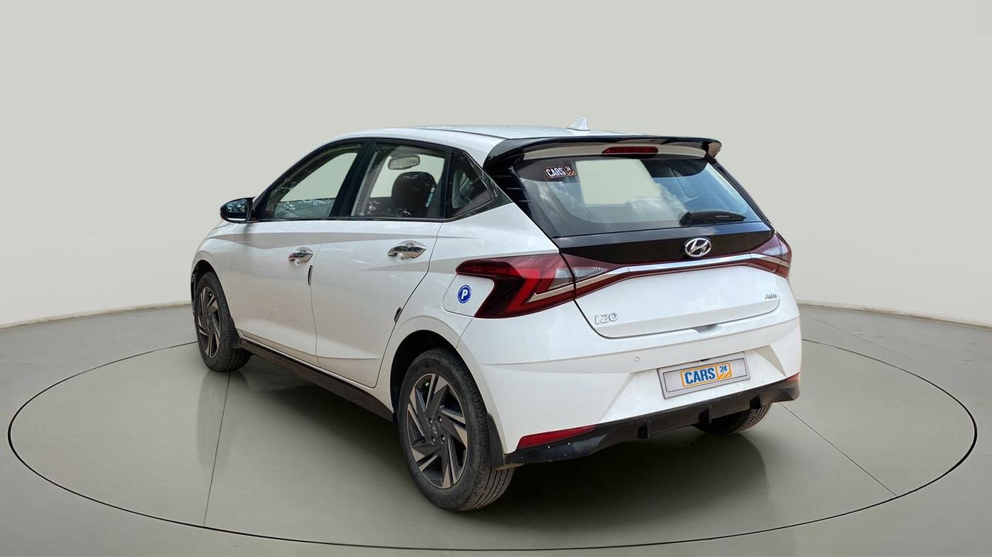 2021 Hyundai NEW I20 Asta 1.0 GDI Turbo IMT, Petrol, Manual, 27,958 km, Left Back Diagonal