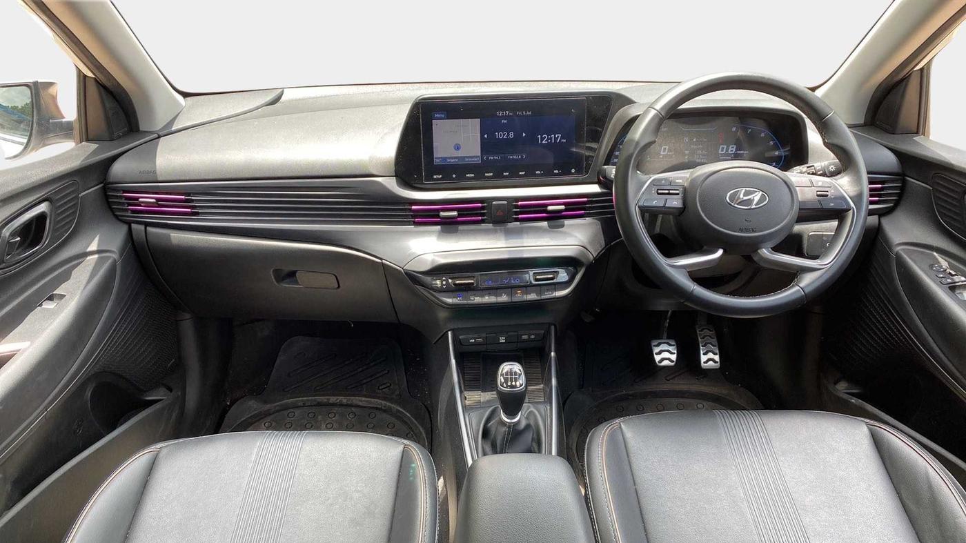 2021 Hyundai NEW I20 Asta 1.0 GDI Turbo IMT, Petrol, Manual, 27,958 km, Dashboard