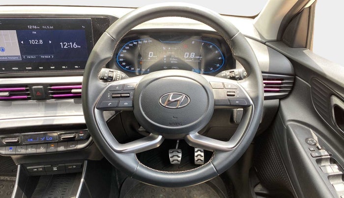 2021 Hyundai NEW I20 Asta 1.0 GDI Turbo IMT, Petrol, Manual, 27,958 km, Steering Wheel Close Up