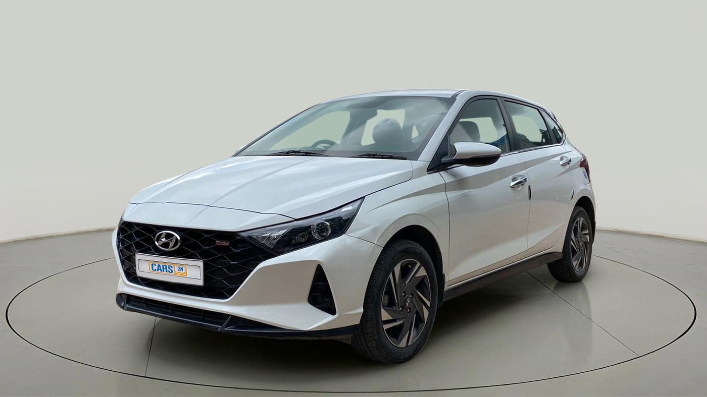 2021 Hyundai NEW I20 Asta 1.0 GDI Turbo IMT, Petrol, Manual, 27,958 km, Left Front Diagonal