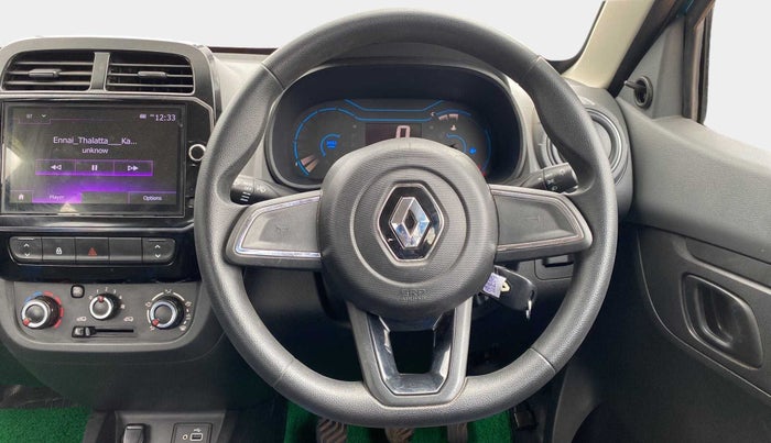 2020 Renault Kwid RXT 1.0 (O), Petrol, Manual, 53,503 km, Steering Wheel Close Up