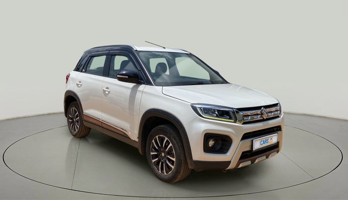 2020 Maruti Vitara Brezza ZXI PLUS AT SHVS, Petrol, Automatic, 50,421 km, Right Front Diagonal