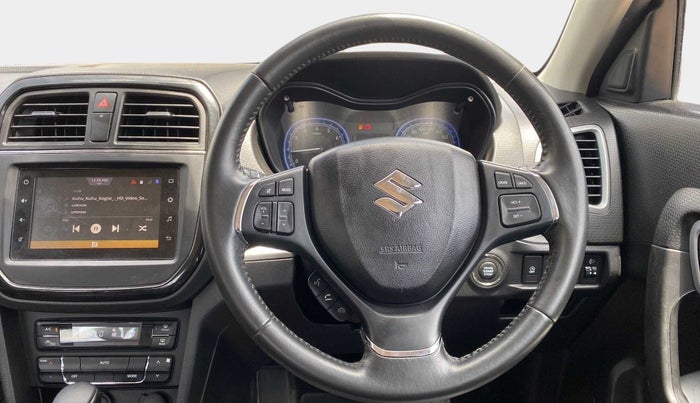 2020 Maruti Vitara Brezza ZXI PLUS AT SHVS, Petrol, Automatic, 50,421 km, Steering Wheel Close Up