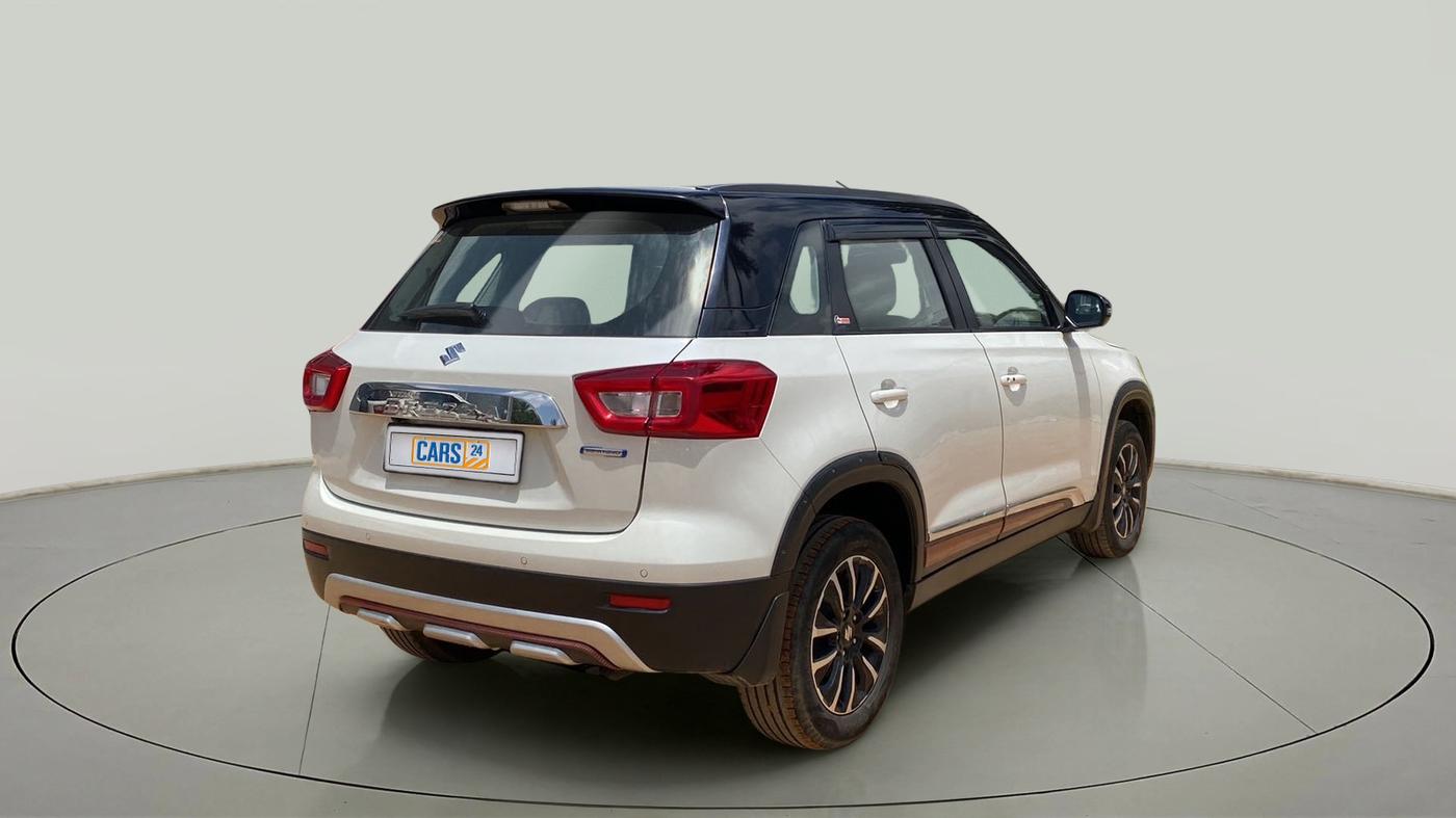 2020 Maruti Vitara Brezza ZXI PLUS AT SHVS, Petrol, Automatic, 50,421 km, Right Back Diagonal