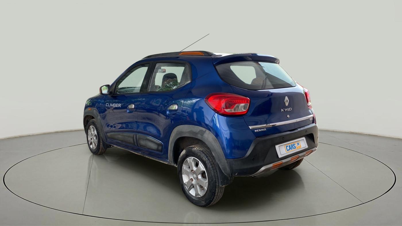 2017 Renault Kwid CLIMBER 1.0 AMT, Petrol, Automatic, 33,966 km, Left Back Diagonal