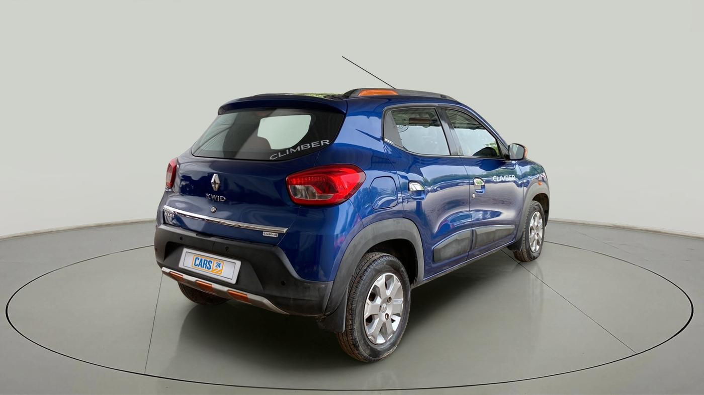 2017 Renault Kwid CLIMBER 1.0 AMT, Petrol, Automatic, 33,966 km, Right Back Diagonal