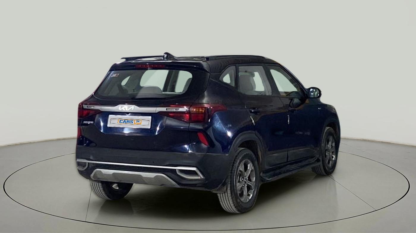 2022 KIA SELTOS HTK PLUS 1.5 IMT, Petrol, Manual, 14,160 km, Right Back Diagonal