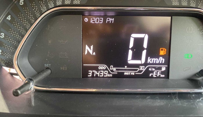 2021 Tata TIGOR XZA PLUS PETROL, Petrol, Automatic, 37,428 km, Odometer Image