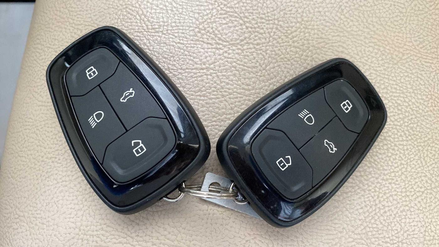 2021 Tata TIGOR XZA PLUS PETROL, Petrol, Automatic, 37,428 km, Key Close Up