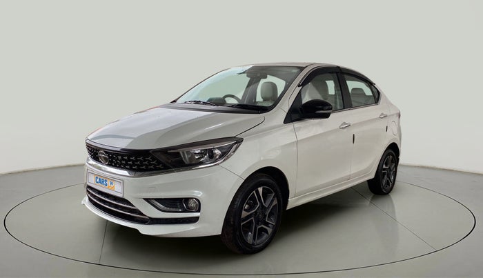 2021 Tata TIGOR XZA PLUS PETROL, Petrol, Automatic, 37,428 km, Left Front Diagonal