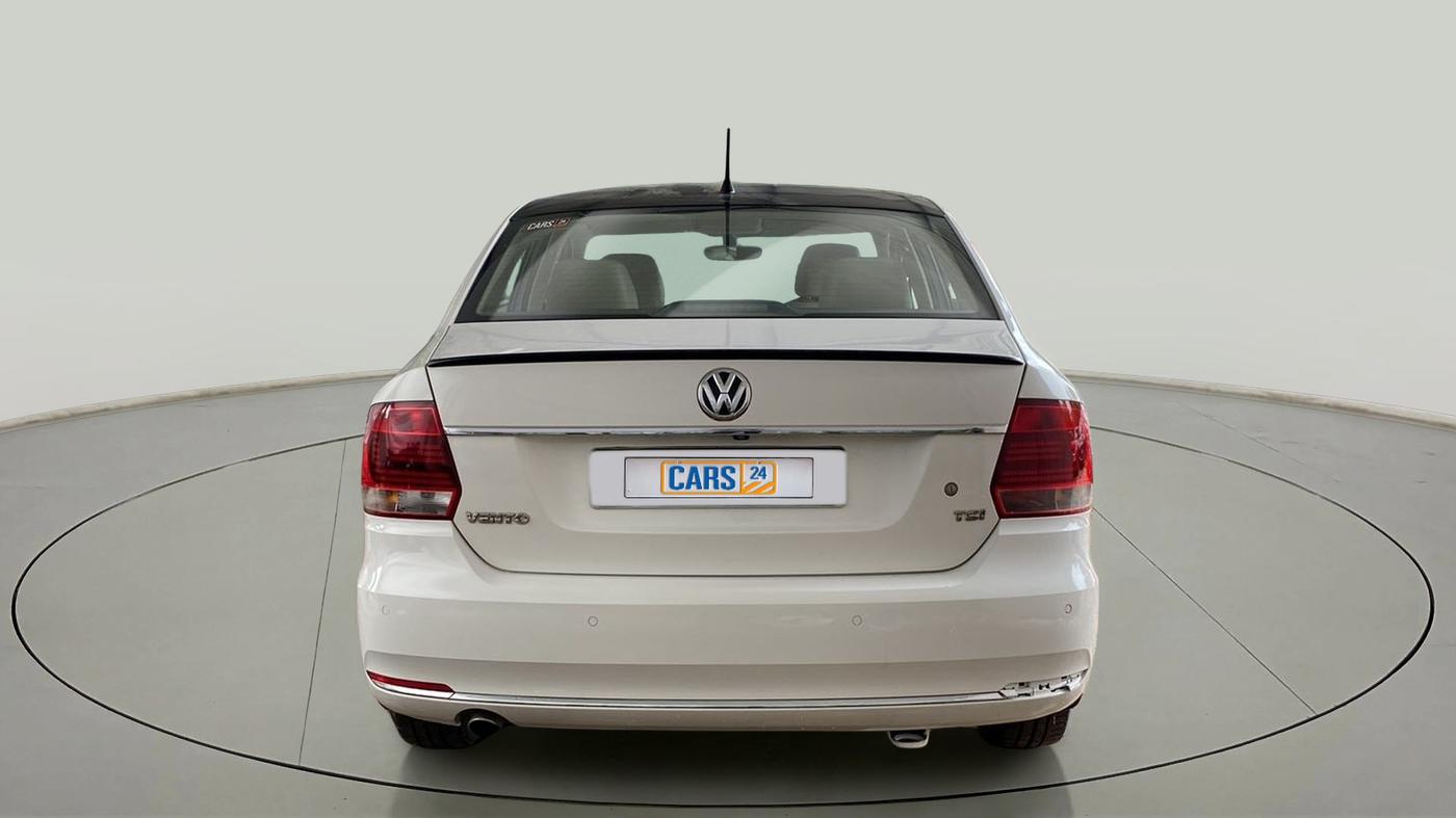 2017 Volkswagen Vento HIGHLINE PETROL AT, Petrol, Automatic, 95,278 km, Back/Rear