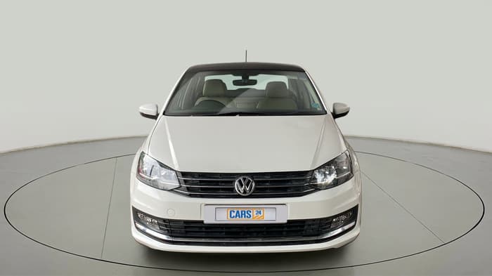 2017 Volkswagen Vento HIGHLINE PETROL AT, Petrol, Automatic, 95,278 km, Front