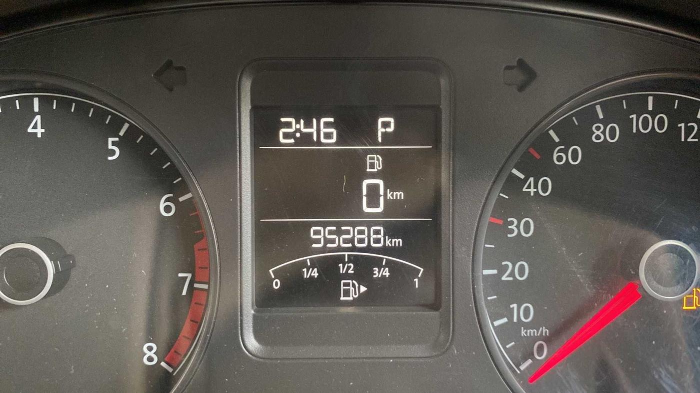 2017 Volkswagen Vento HIGHLINE PETROL AT, Petrol, Automatic, 95,278 km, Odometer Image