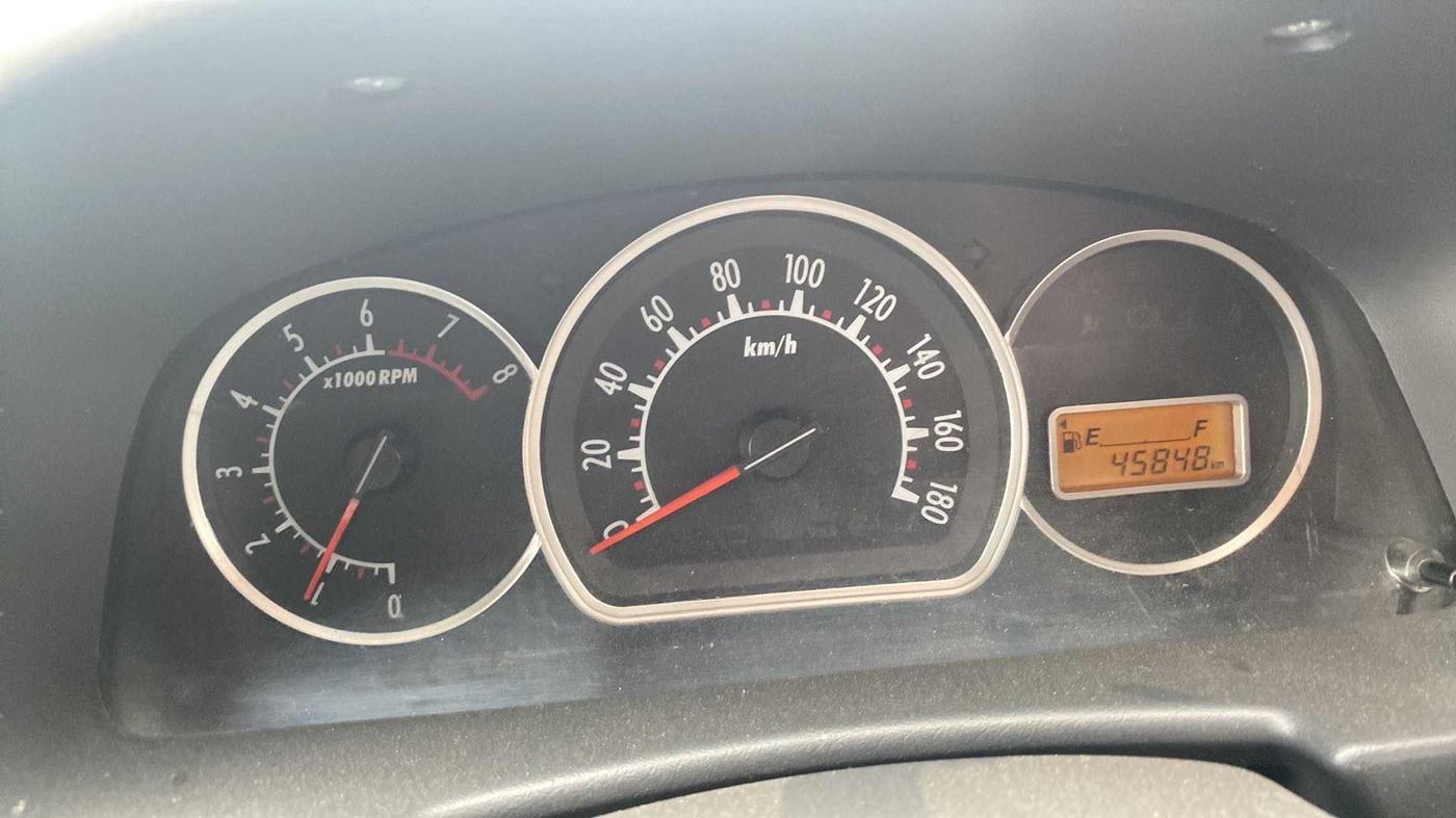 2014 Maruti Alto K10 VXI, Petrol, Manual, 45,844 km, Odometer Image
