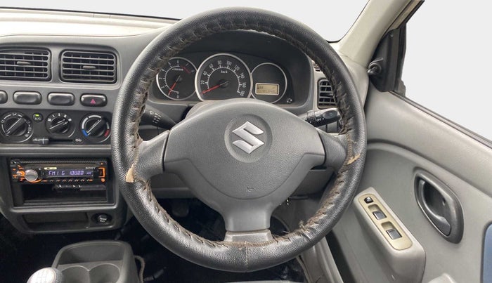 2014 Maruti Alto K10 VXI, Petrol, Manual, 45,844 km, Steering Wheel Close Up