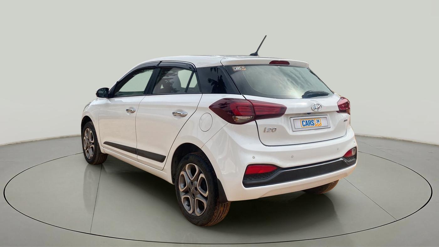 2019 Hyundai Elite i20 ASTA (O) CVT, Petrol, Automatic, 23,570 km, Left Back Diagonal