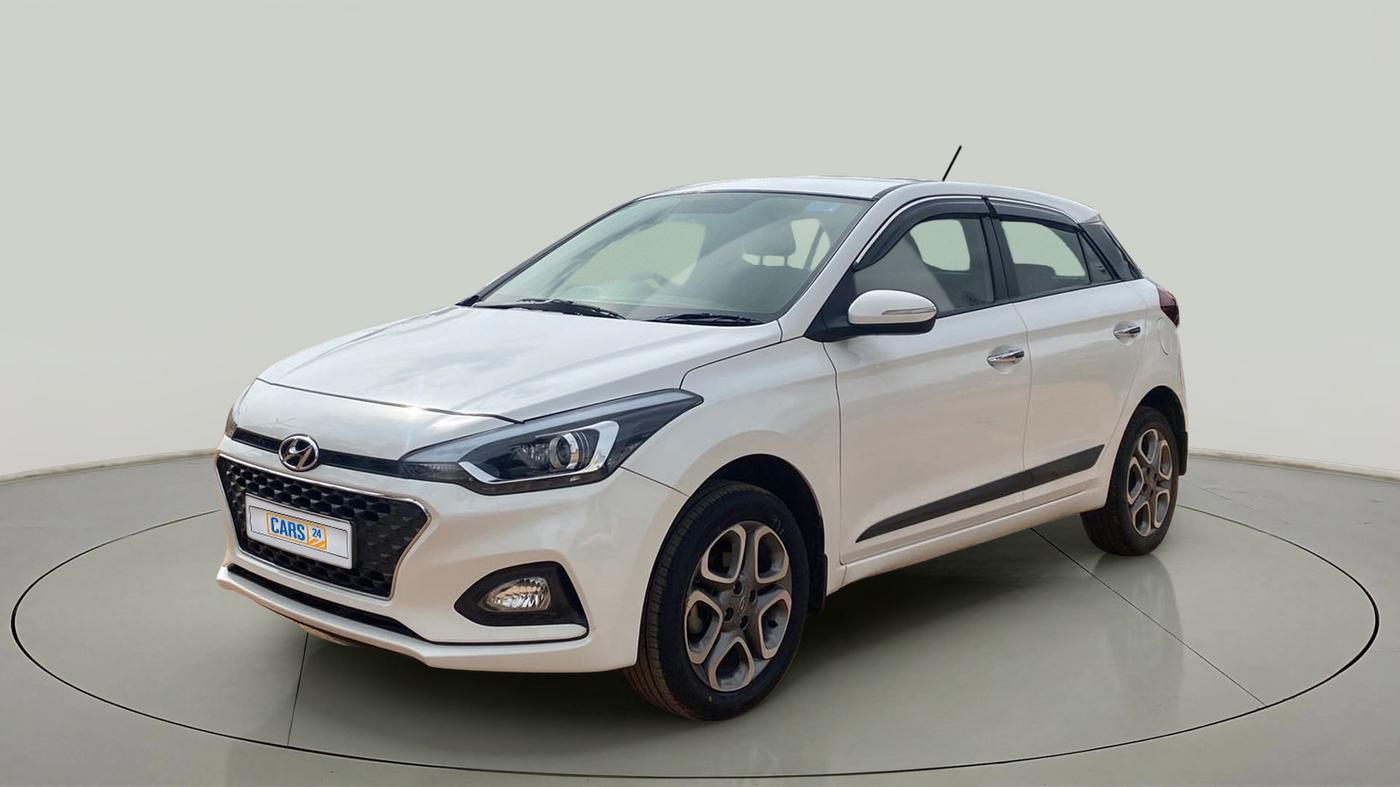 2019 Hyundai Elite i20 ASTA (O) CVT, Petrol, Automatic, 23,570 km, Left Front Diagonal