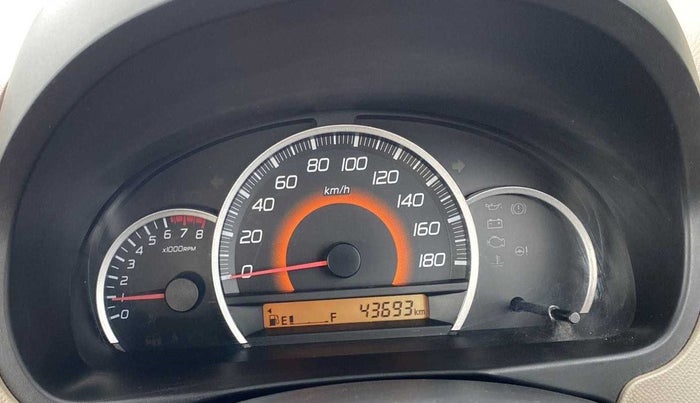 2015 Maruti Wagon R 1.0 VXI, Petrol, Manual, 43,688 km, Odometer Image