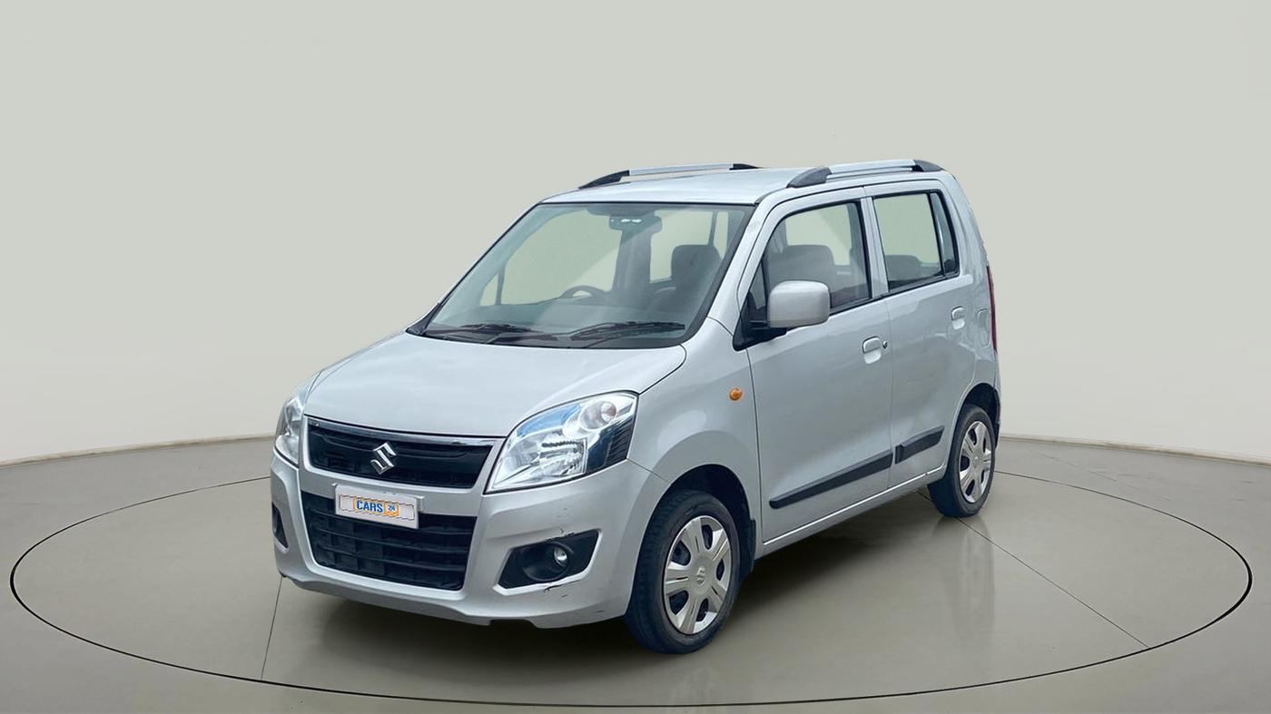 2015 Maruti Wagon R 1.0 VXI, Petrol, Manual, 43,688 km, Left Front Diagonal