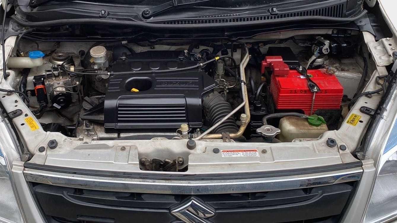 2015 Maruti Wagon R 1.0 VXI, Petrol, Manual, 43,688 km, Open Bonet