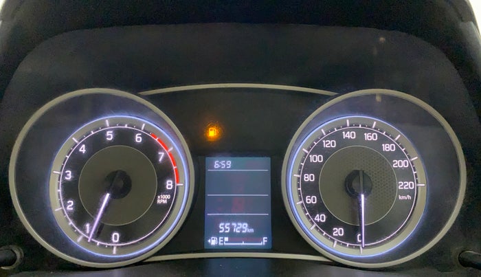 2020 Maruti Dzire VXI, Petrol, Manual, 55,791 km, Odometer Image