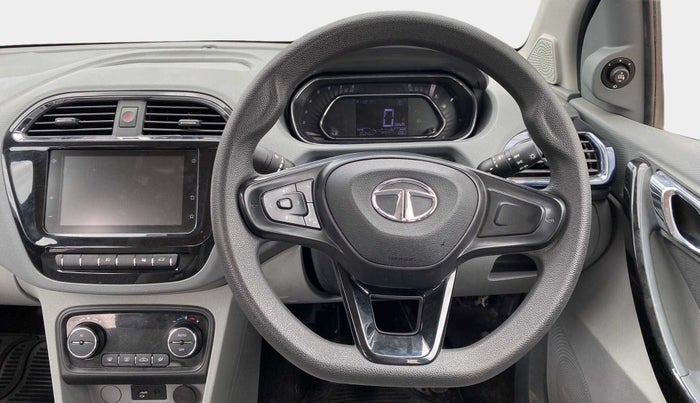 2020 Tata TIGOR XZ PLUS PETROL, Petrol, Manual, 27,603 km, Steering Wheel Close Up
