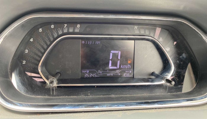 2020 Tata TIGOR XZ PLUS PETROL, Petrol, Manual, 27,603 km, Odometer Image