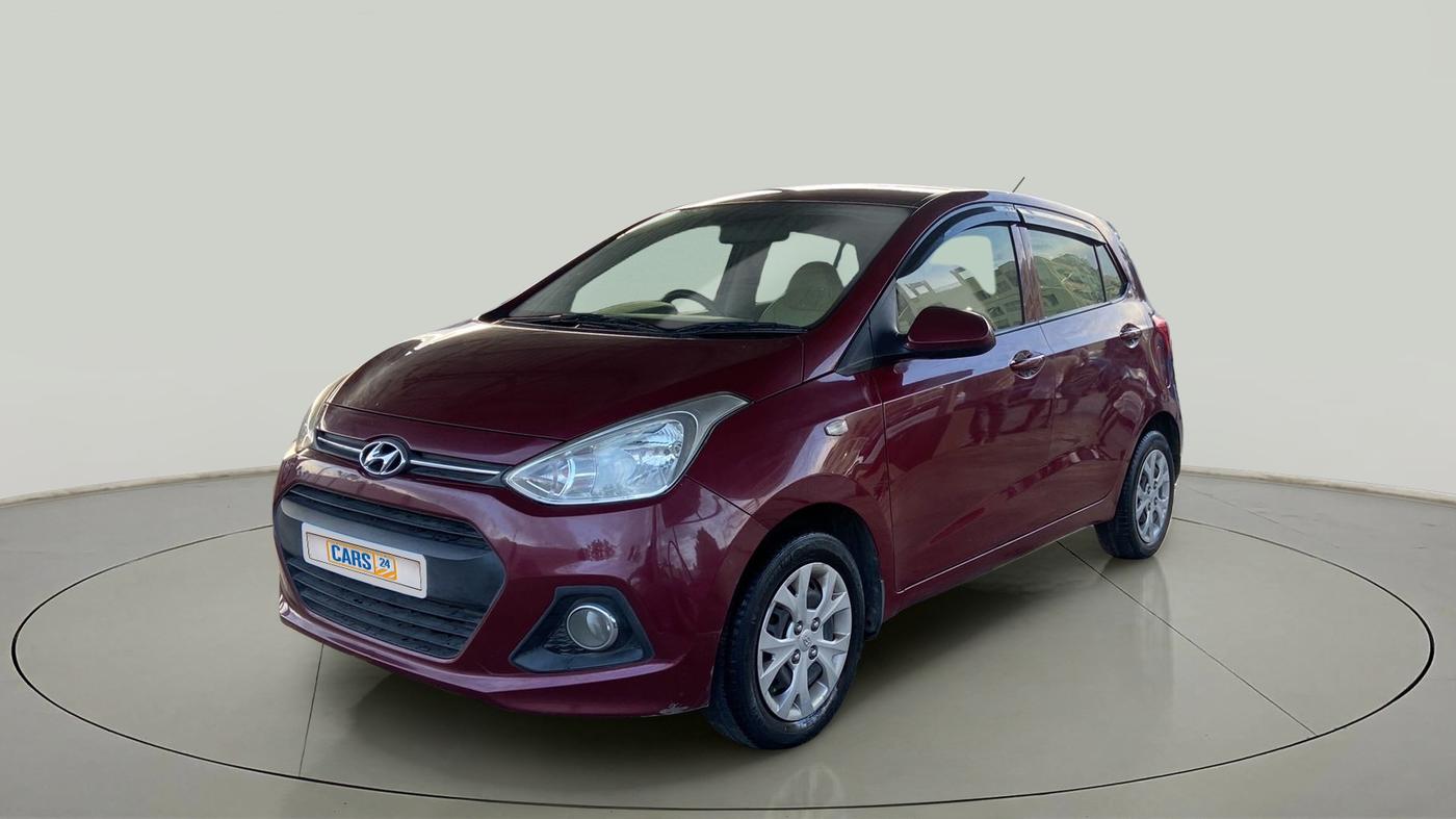 2014 Hyundai Grand i10 MAGNA 1.2 KAPPA VTVT, Petrol, Manual, 93,584 km, Left Front Diagonal