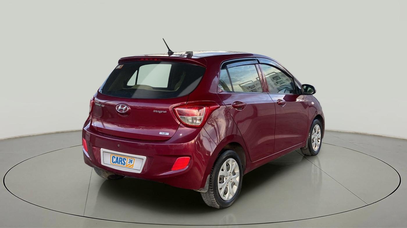 2014 Hyundai Grand i10 MAGNA 1.2 KAPPA VTVT, Petrol, Manual, 93,584 km, Right Back Diagonal