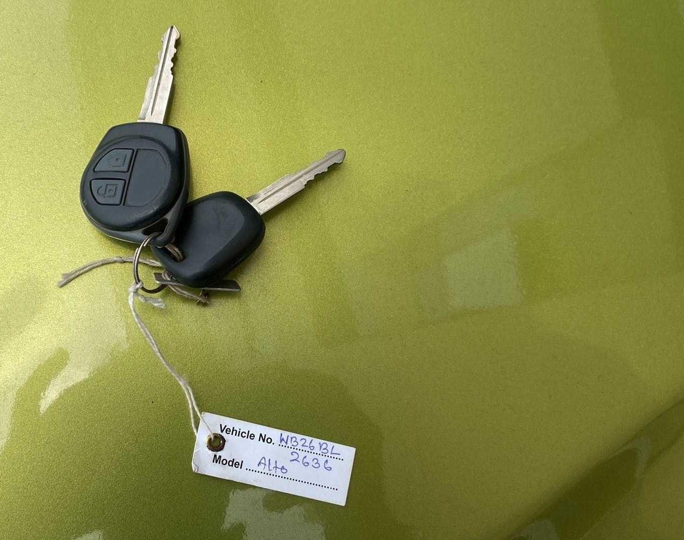 2020 Maruti Alto VXI, Petrol, Manual, 38,205 km, Key Close Up