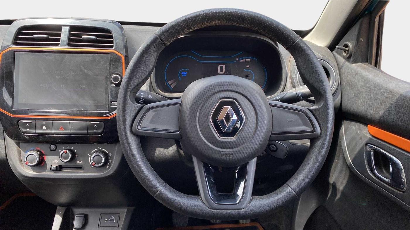 2020 Renault Kwid CLIMBER 1.0 (O), Petrol, Manual, 18,244 km, Steering Wheel Close Up