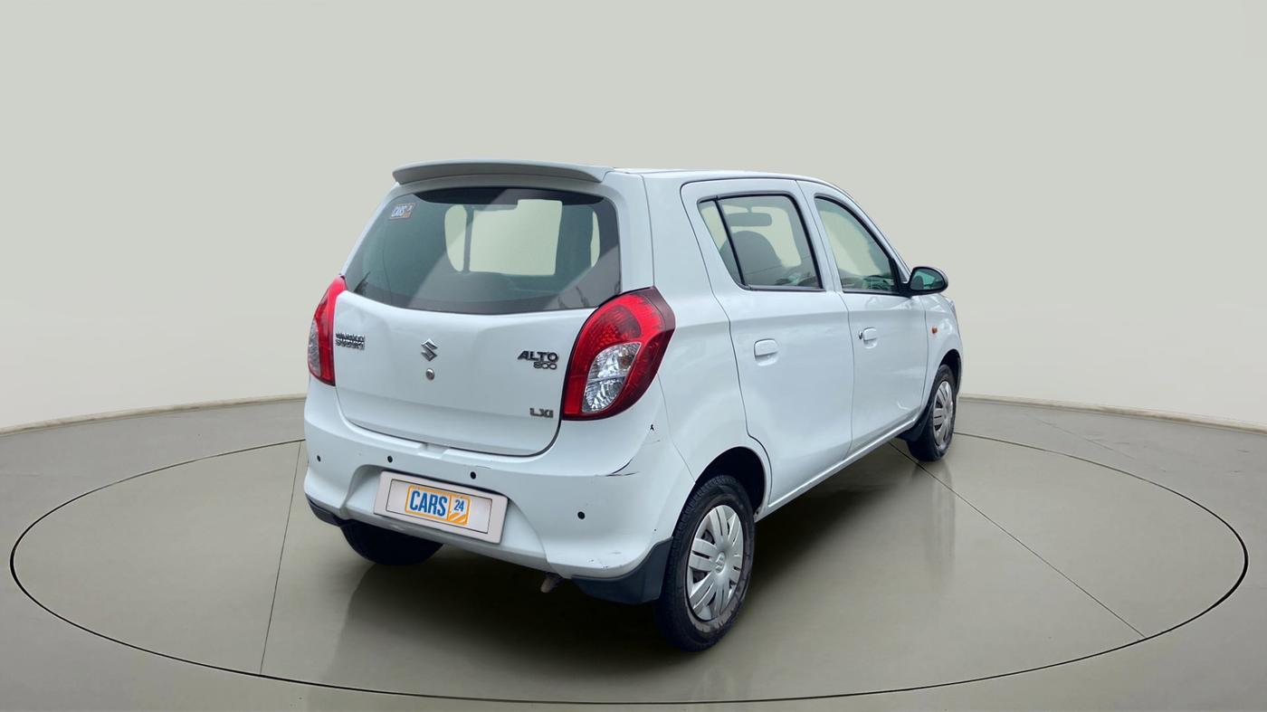 2015 Maruti Alto 800 LXI, Petrol, Manual, 26,573 km, Right Back Diagonal