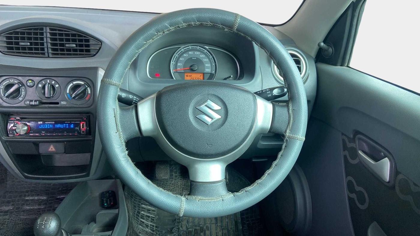 2015 Maruti Alto 800 LXI, Petrol, Manual, 26,573 km, Steering Wheel Close Up