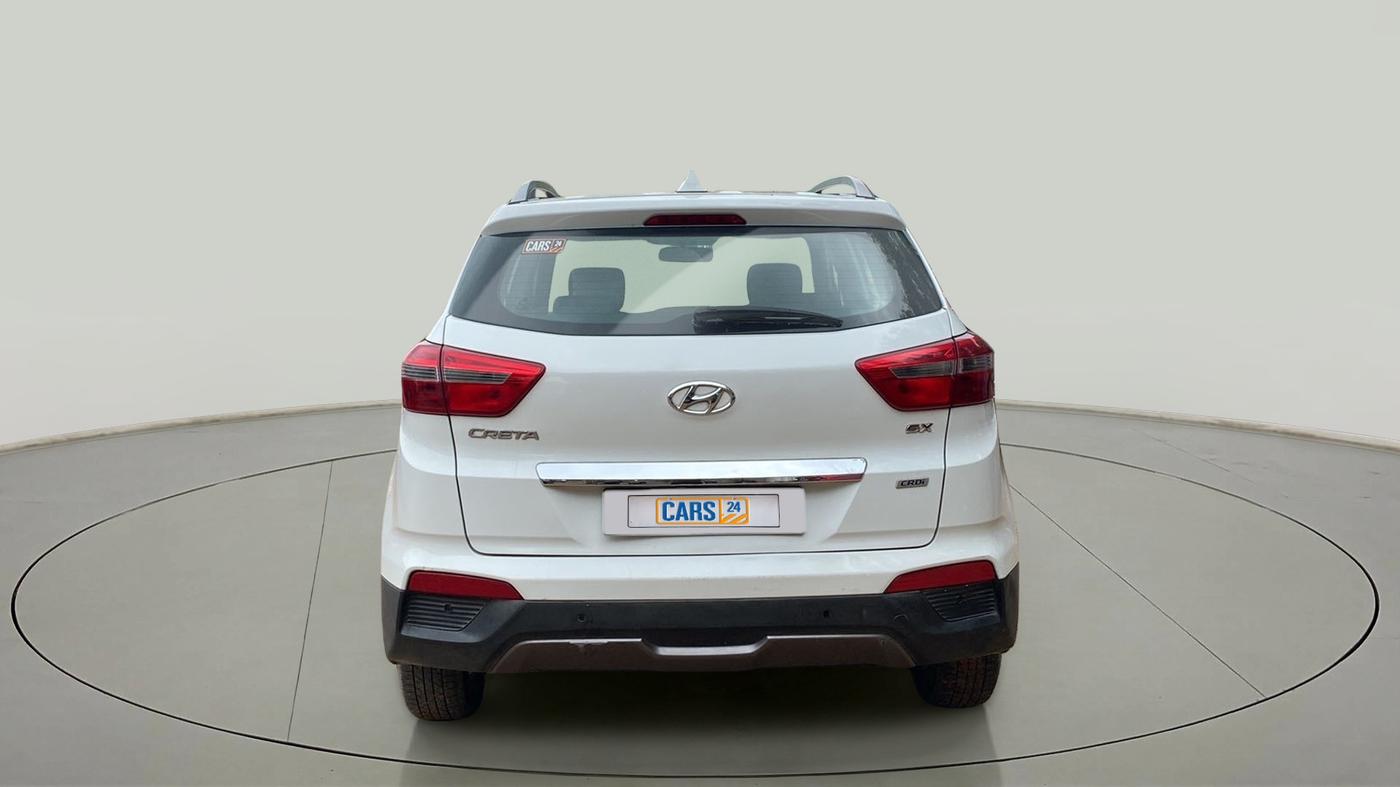 2017 Hyundai Creta SX PLUS 1.6 DIESEL, Diesel, Manual, 1,08,343 km, Back/Rear