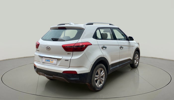 2017 Hyundai Creta SX PLUS 1.6 DIESEL, Diesel, Manual, 1,08,343 km, Right Back Diagonal