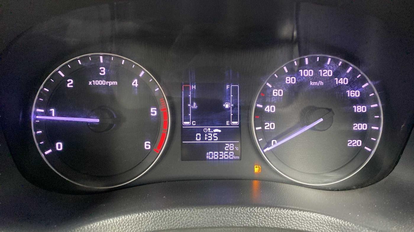 2017 Hyundai Creta SX PLUS 1.6 DIESEL, Diesel, Manual, 1,08,343 km, Odometer Image