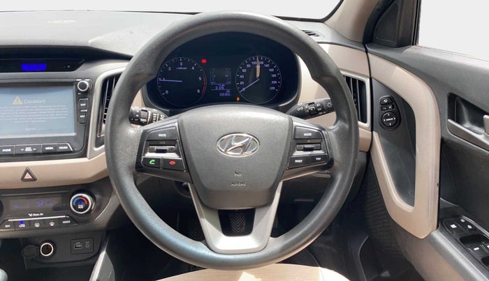 2017 Hyundai Creta SX PLUS 1.6 DIESEL, Diesel, Manual, 1,08,343 km, Steering Wheel Close Up