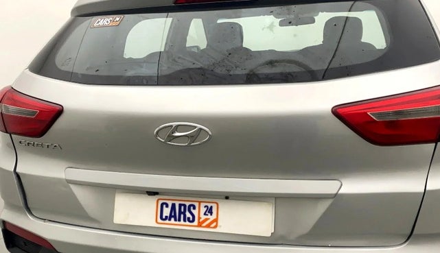 2017 Hyundai Creta E PLUS 1.6 PETROL, Petrol, Manual, 51,559 km, Dicky (Boot door) - Paint has minor damage