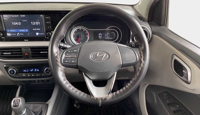 2019 Hyundai GRAND I10 NIOS ASTA 1.2 KAPPA VTVT, Petrol, Manual, 40,136 km, Steering Wheel Close Up