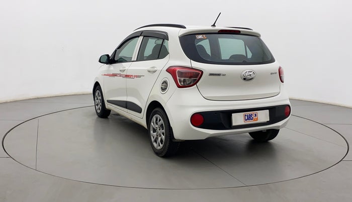 2018 Hyundai Grand i10 SPORTZ 1.2 KAPPA VTVT, Petrol, Manual, 47,062 km, Left Back Diagonal