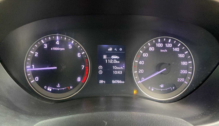 2017 Hyundai Elite i20 ASTA 1.2, Petrol, Manual, 54,765 km, Odometer Image