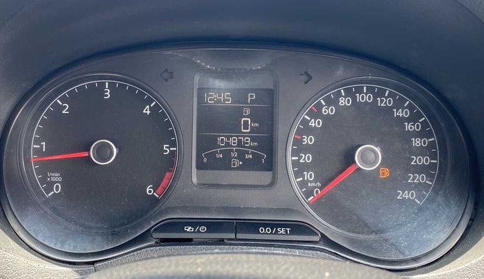 2017 Volkswagen Ameo HIGHLINE PLUS 1.5L AT 16 ALLOY, Diesel, Automatic, 1,05,039 km, Odometer Image