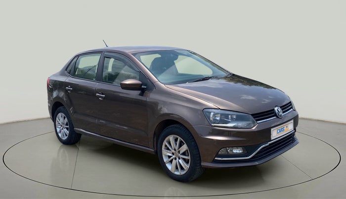 2017 Volkswagen Ameo HIGHLINE PLUS 1.5L AT 16 ALLOY, Diesel, Automatic, 1,05,039 km, SRP