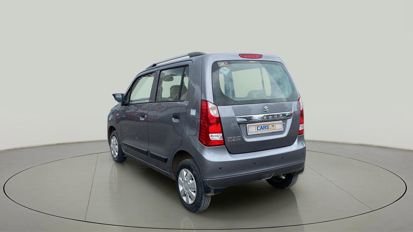 2017 Maruti Wagon R 1.0 LXI CNG, CNG, Manual, 1,01,188 km, Left Back Diagonal