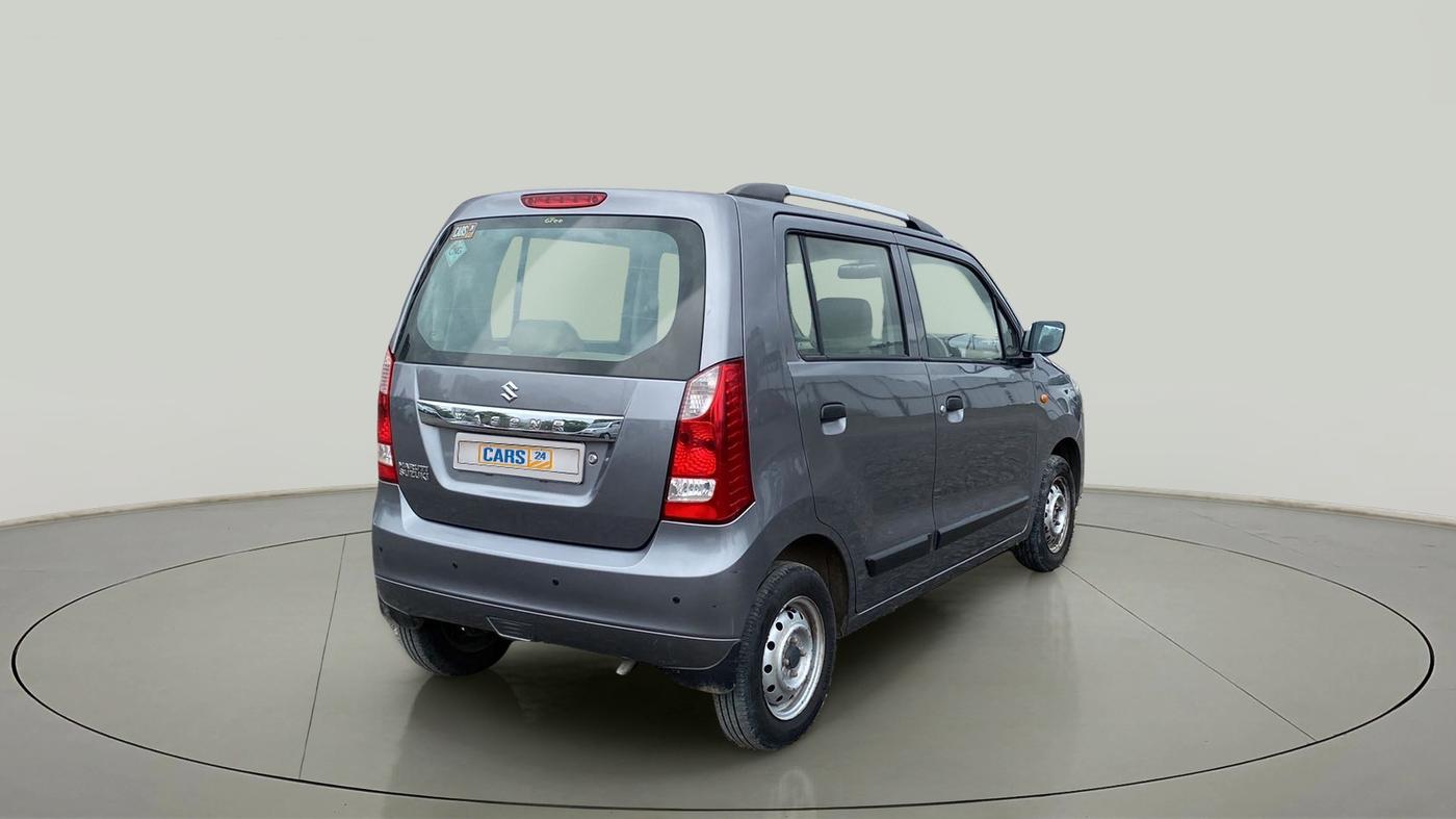 2017 Maruti Wagon R 1.0 LXI CNG, CNG, Manual, 1,01,188 km, Right Back Diagonal