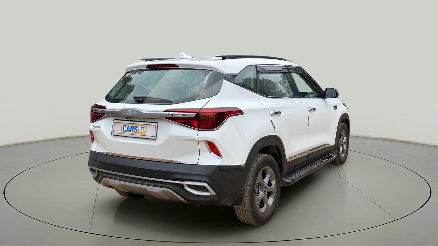 2022 KIA SELTOS HTK PLUS 1.5, Petrol, Manual, 11,452 km, Right Back Diagonal