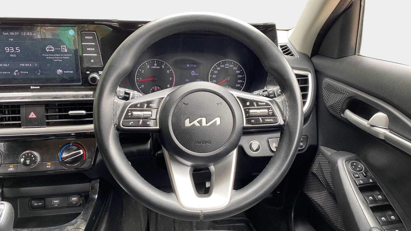2022 KIA SELTOS HTK PLUS 1.5, Petrol, Manual, 11,452 km, Steering Wheel Close Up