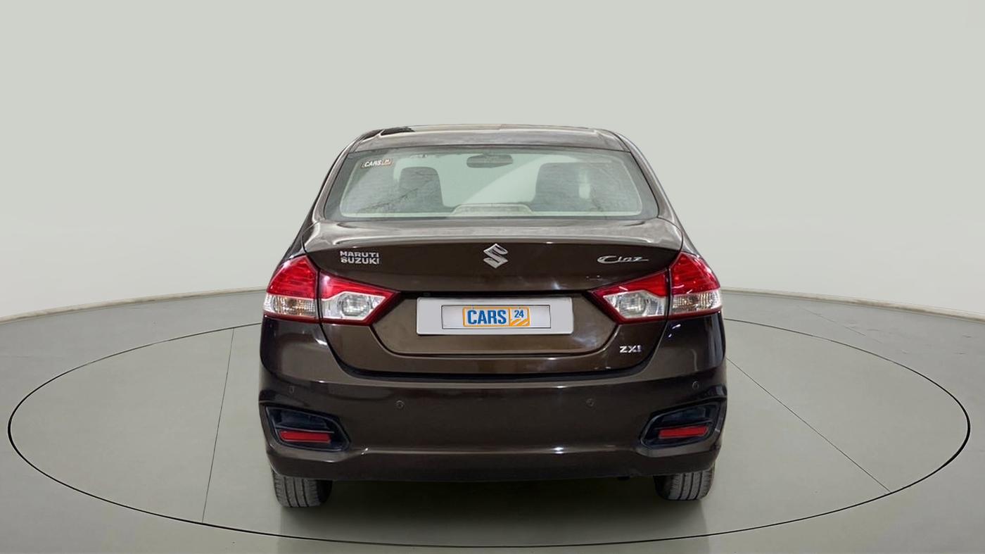 2016 Maruti Ciaz ZXI, Petrol, Manual, 57,286 km, Back/Rear