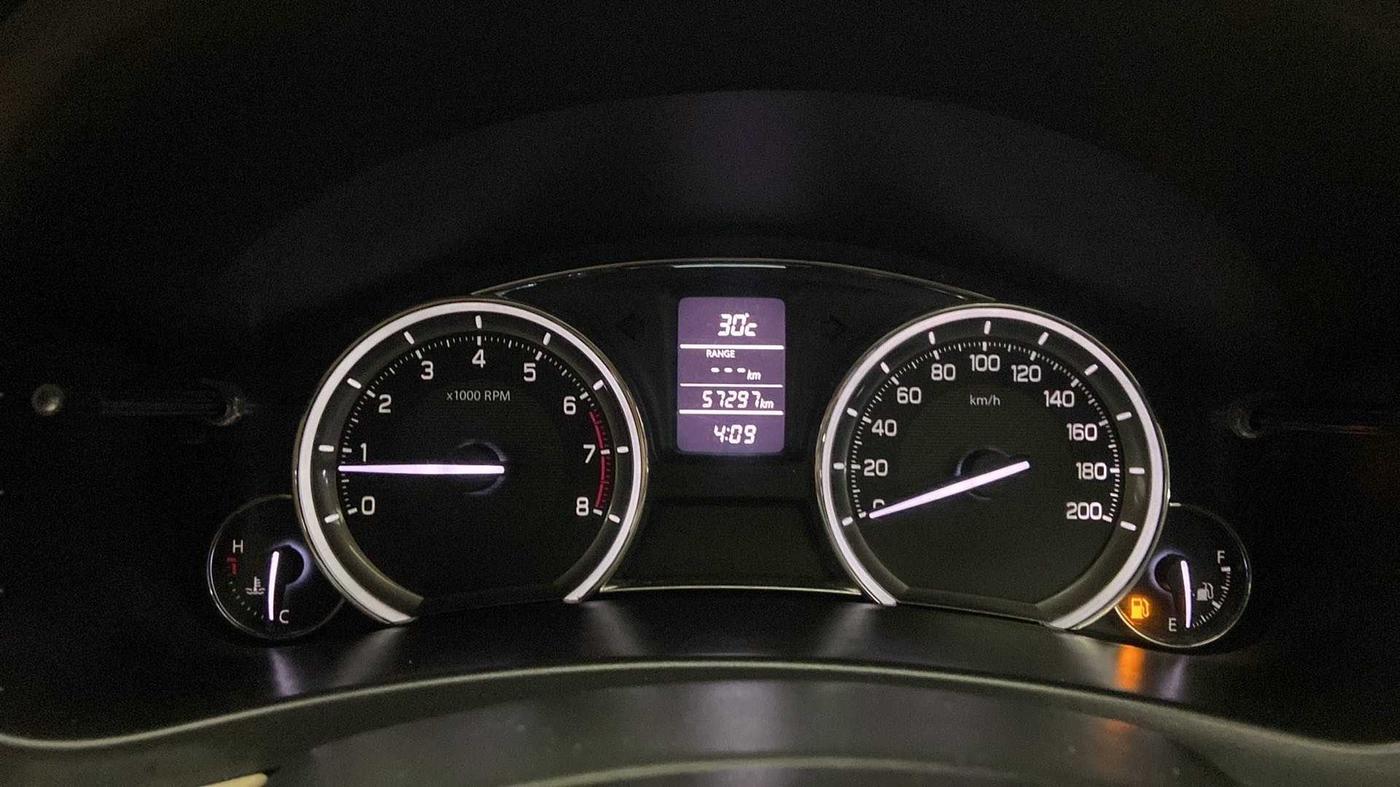 2016 Maruti Ciaz ZXI, Petrol, Manual, 57,286 km, Odometer Image